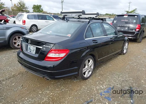 2011 Mercedes-Benz C 300 Sport 4Matic from USA, damaged, VIN WDDGF8BB7BR180222